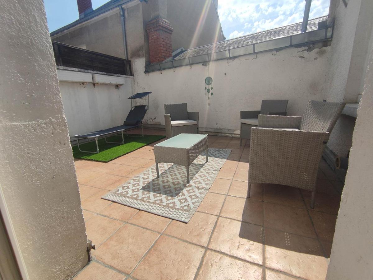 Le Saint-Roch, Centre-Ville, Terrasse Privee Issoudun Zewnętrze zdjęcie